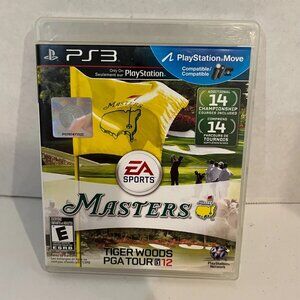 Masters Tiger Woods PGA Tour 12, Playstation 3, Complete in Box, Tested